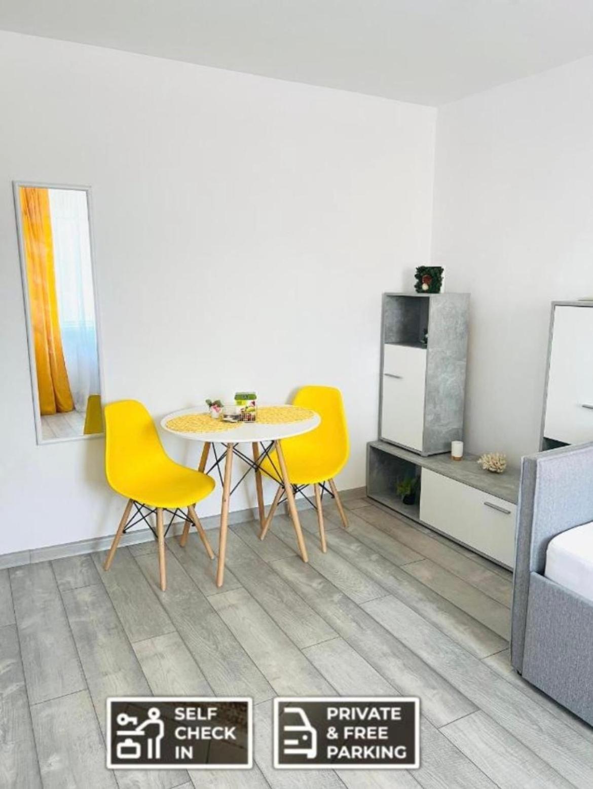Miha Modern And Central Apartament Arad Kültér fotó
